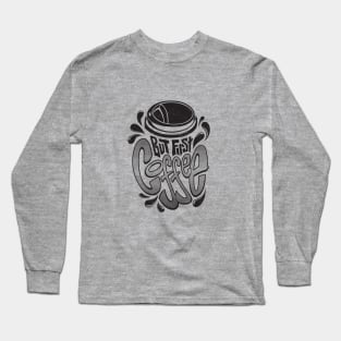 But first, Coffee! - Retro Long Sleeve T-Shirt